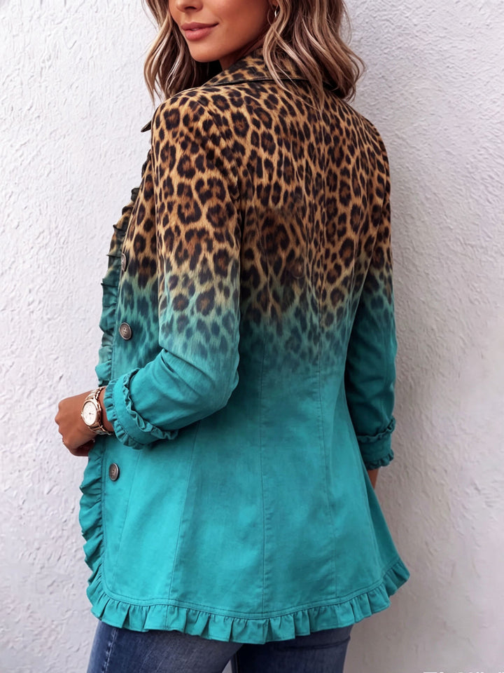 Elspeth™ | Ombré Leopard Blazer