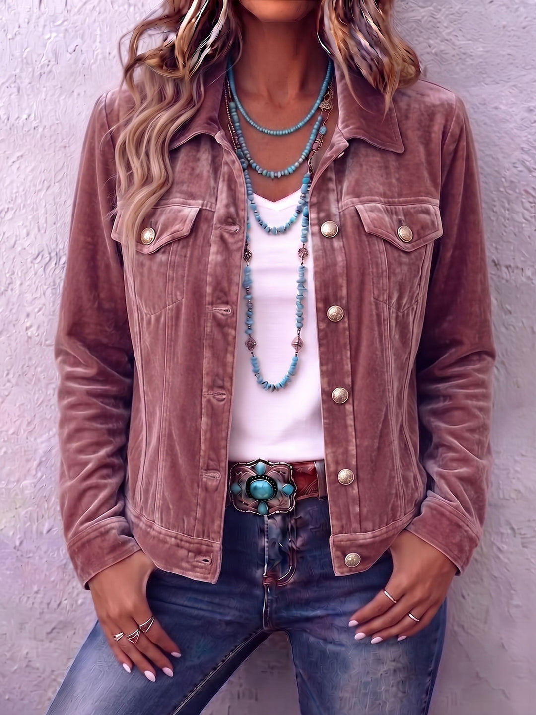 Dianne Vintage-Inspired Velvet Jacket