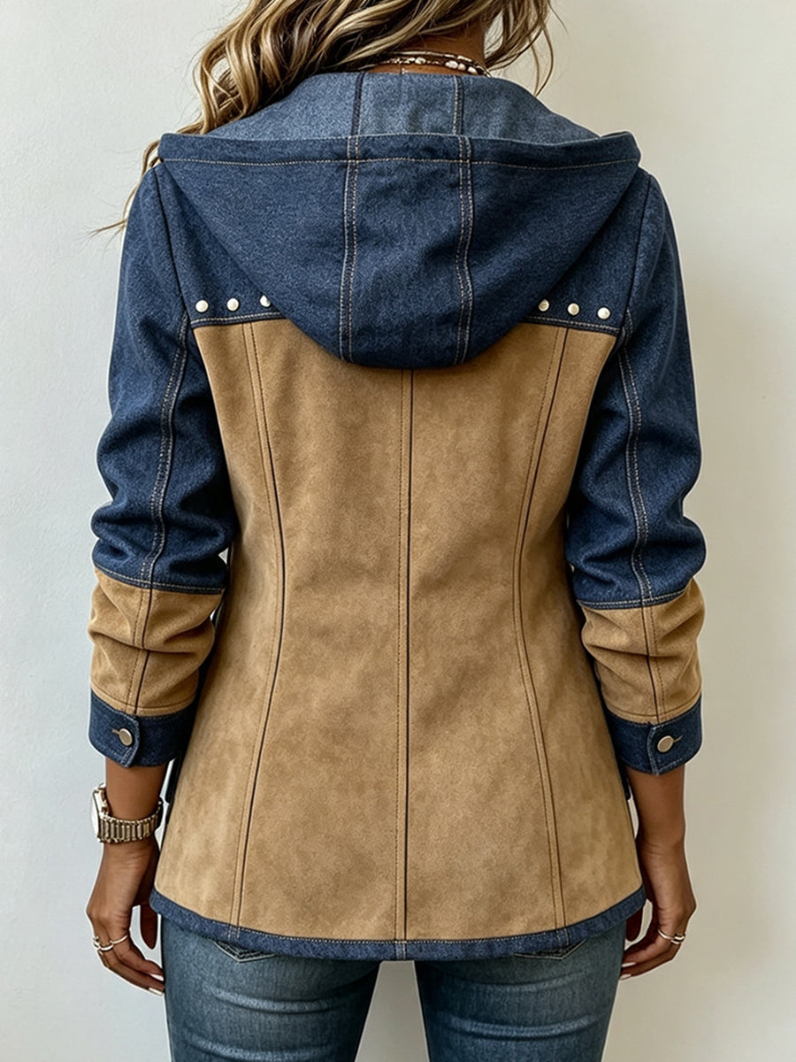 Fawnridge™ | Hooded Patchwork Jacket