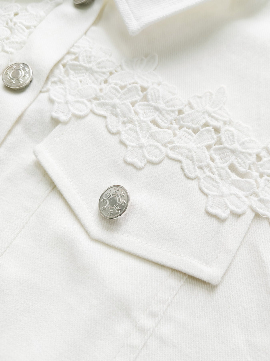 Sunnelace™ | Cutwork Hem Jacket