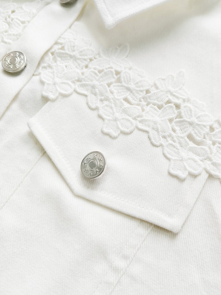 Sunnelace™ | Cutwork Hem Jacket
