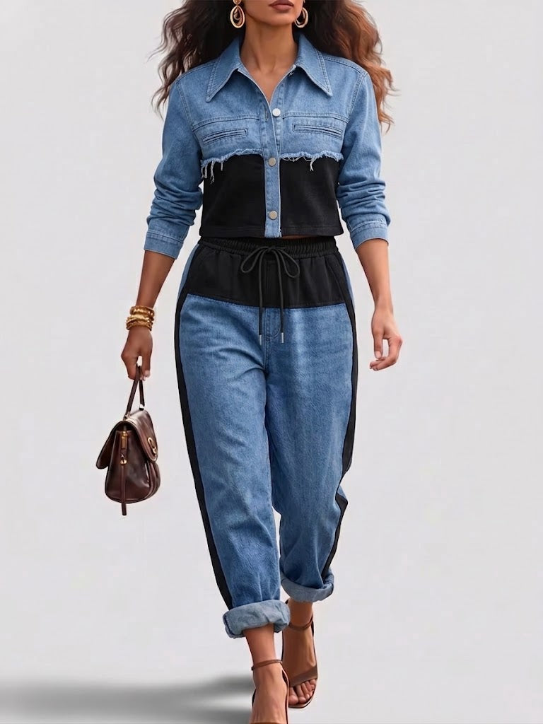 Holbrook™ | Cropped Jacket and Trouser Set