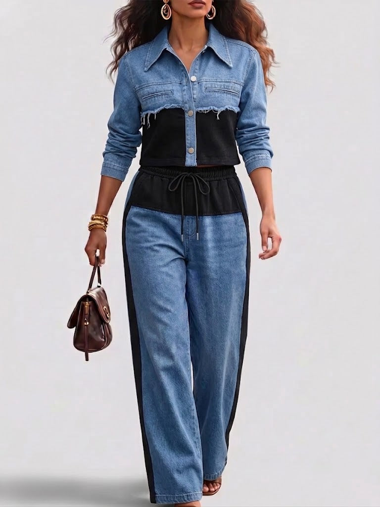 Holbrook™ | Cropped Jacket and Trouser Set