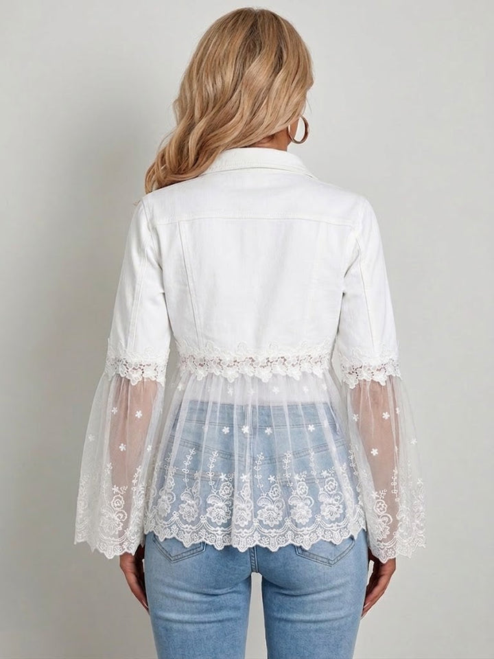Sunnelace™ | Cutwork Hem Jacket
