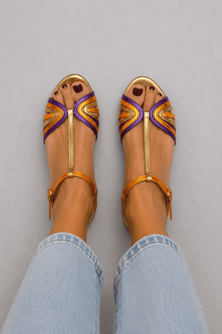 Sandals in Mediterranean Colours by Roseworth London