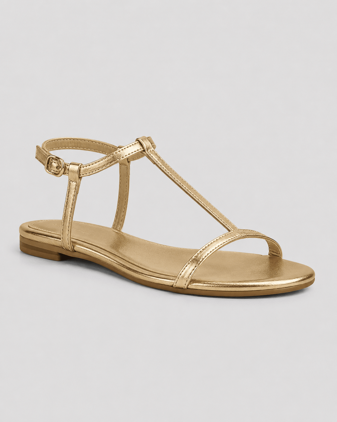 Gold Summer Sandals by Roseworth London
