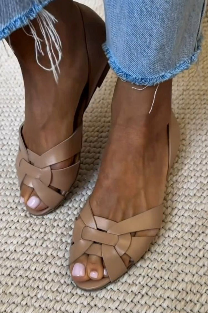 Braided Sandals by Roseworth London