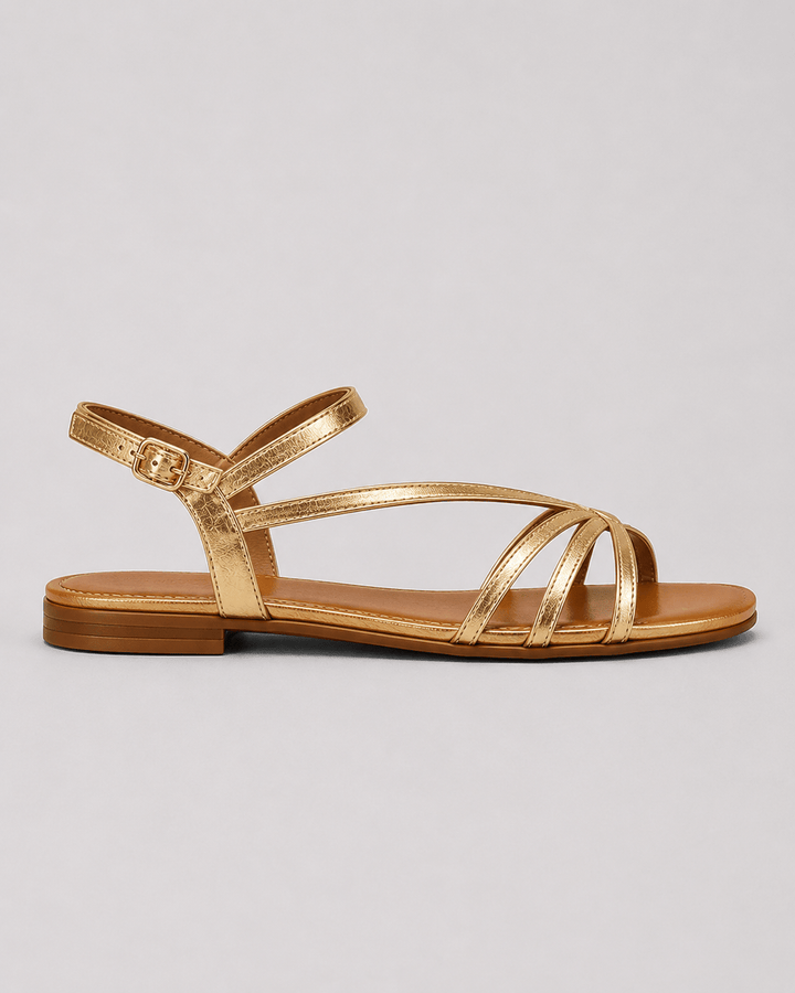 Gold Sandals: Summer Elegance by Roseworth London