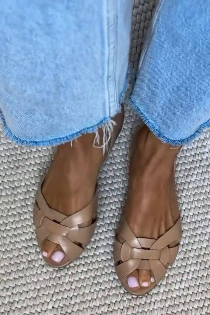 Braided Sandals by Roseworth London