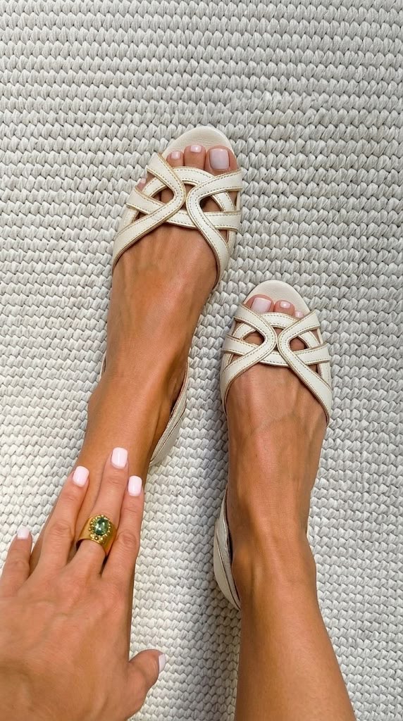 Elegant Braided Sandals by Roseworth London