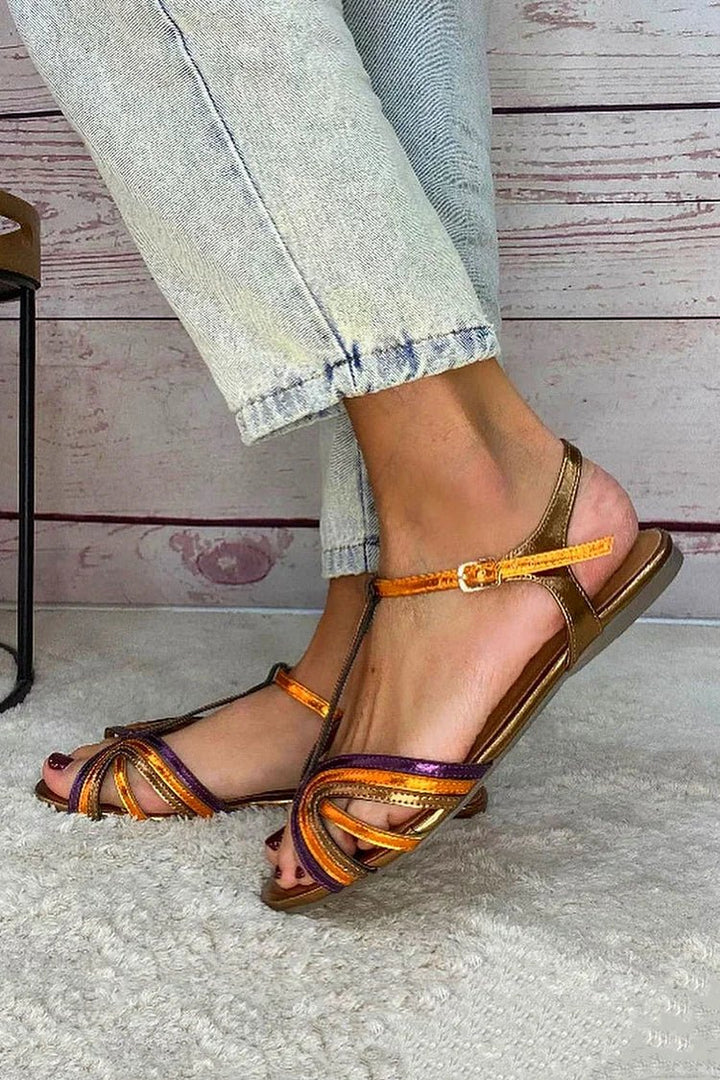 Sandals in Mediterranean Colours by Roseworth London