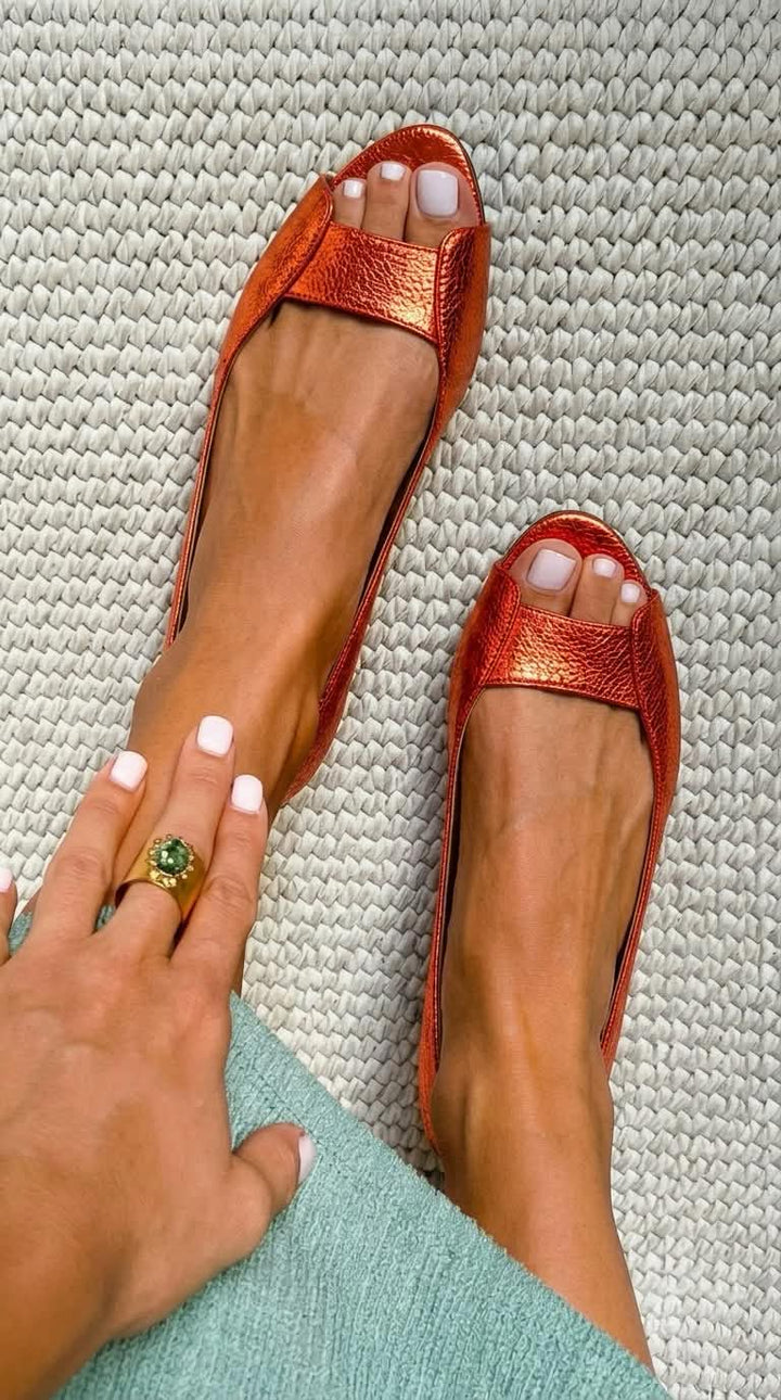 Gold Sandals, Comfortable and Elegant by Roseworth London