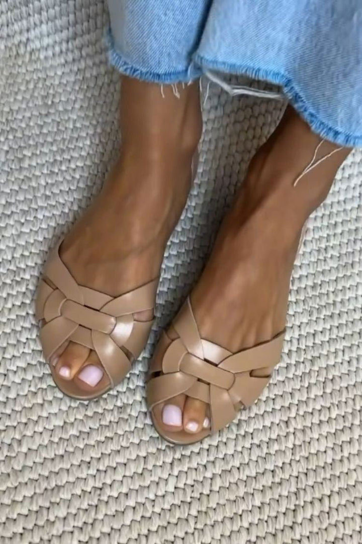 Braided Sandals by Roseworth London