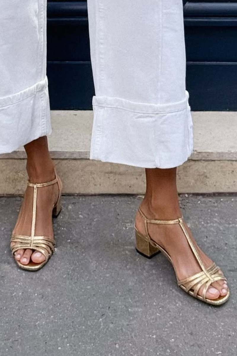 Gold Sandals: Everyday Elegance by Roseworth London