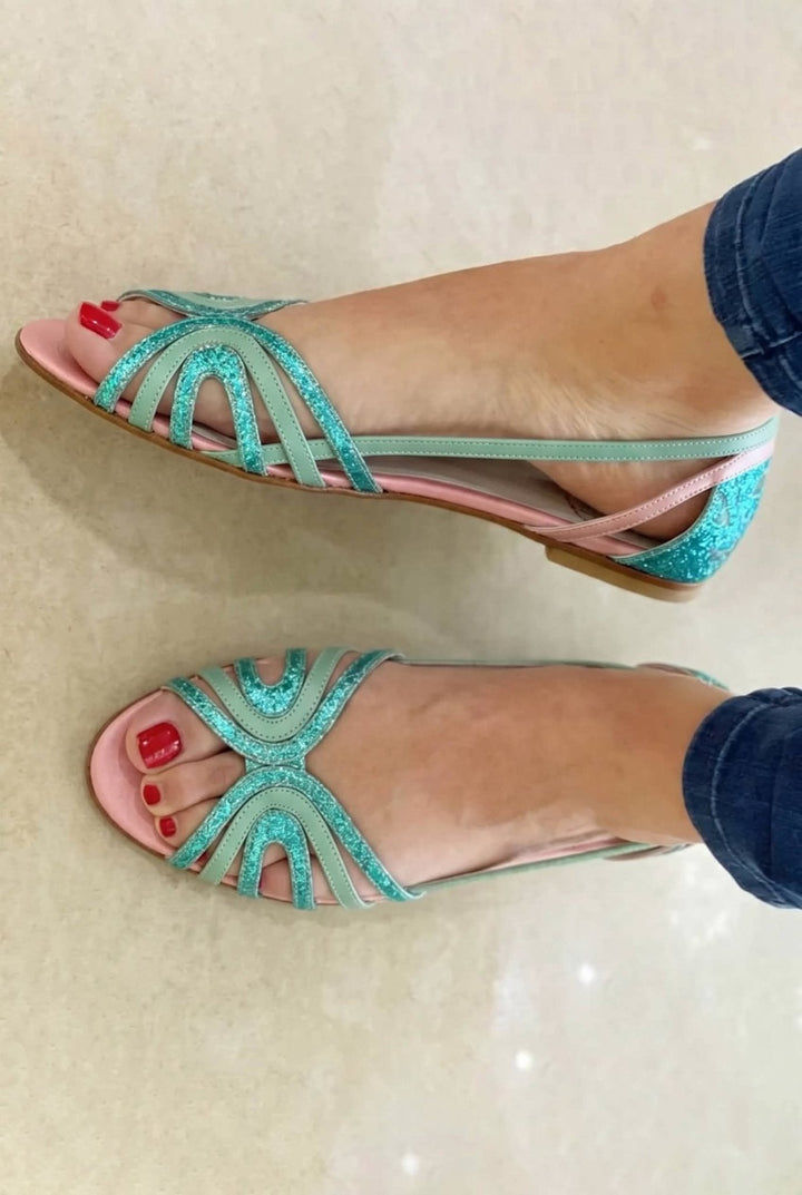 Gold Sandals by Roseworth London