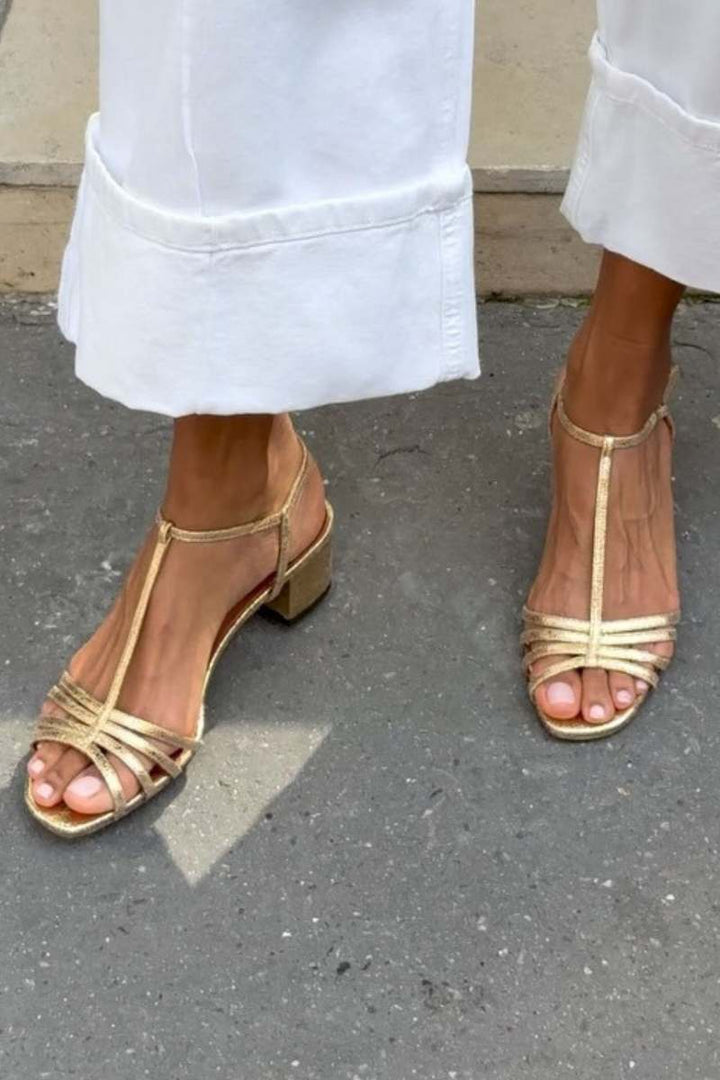 Gold Sandals: Everyday Elegance by Roseworth London