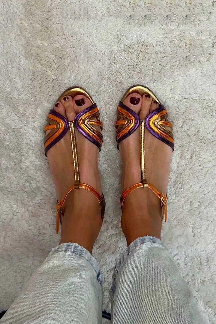 Sandals in Mediterranean Colours by Roseworth London