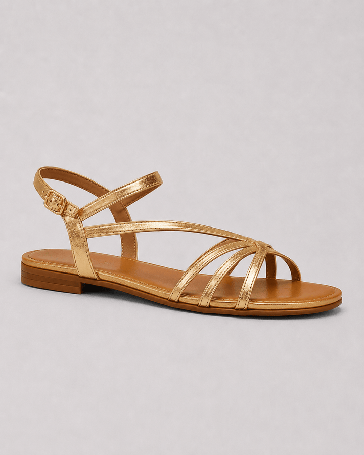 Gold Sandals: Summer Elegance by Roseworth London