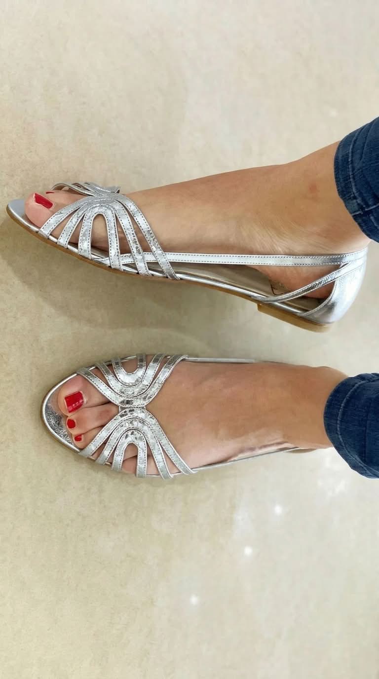 Gold Sandals by Roseworth London