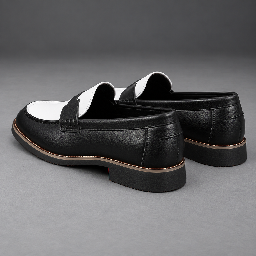 Men’s Two-Tone Comfort Loafers