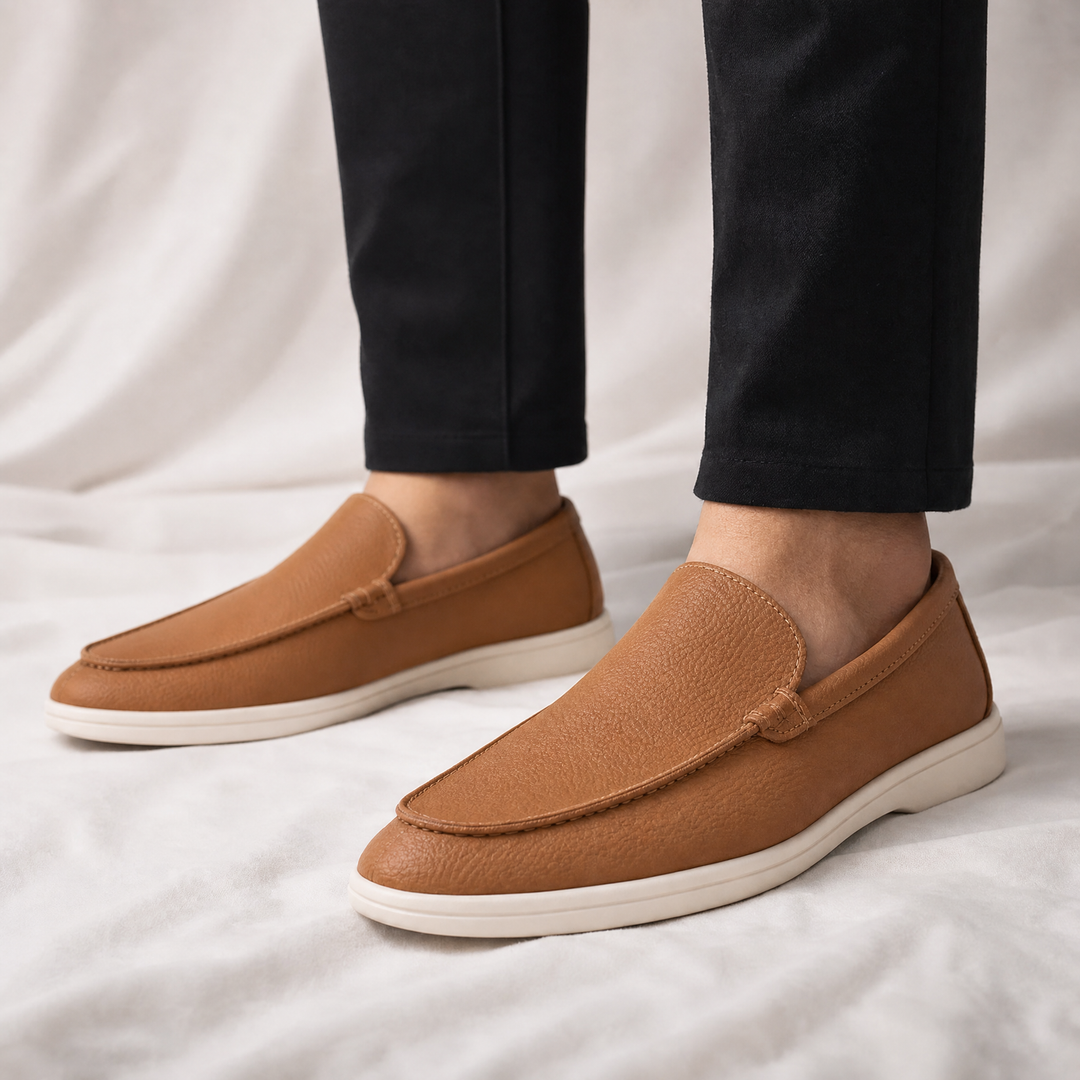 Weston Cushioned Leather Loafers
