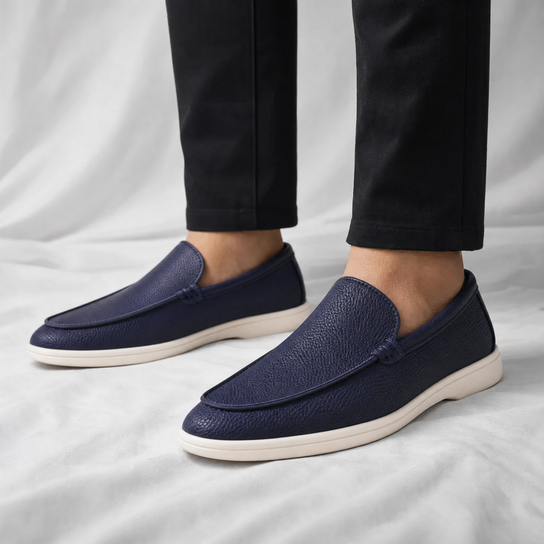 Weston Cushioned Leather Loafers