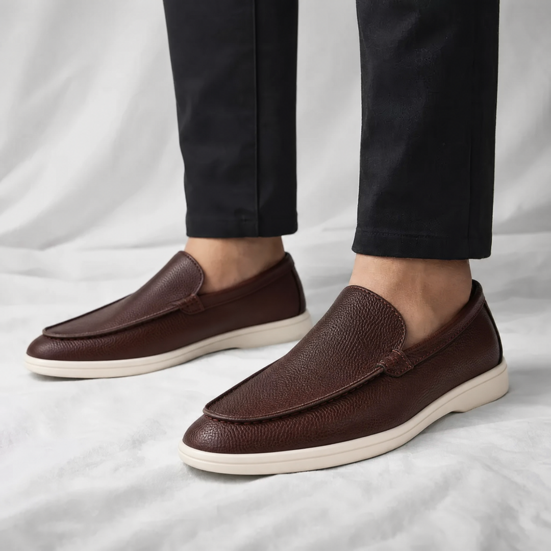 Weston Cushioned Leather Loafers