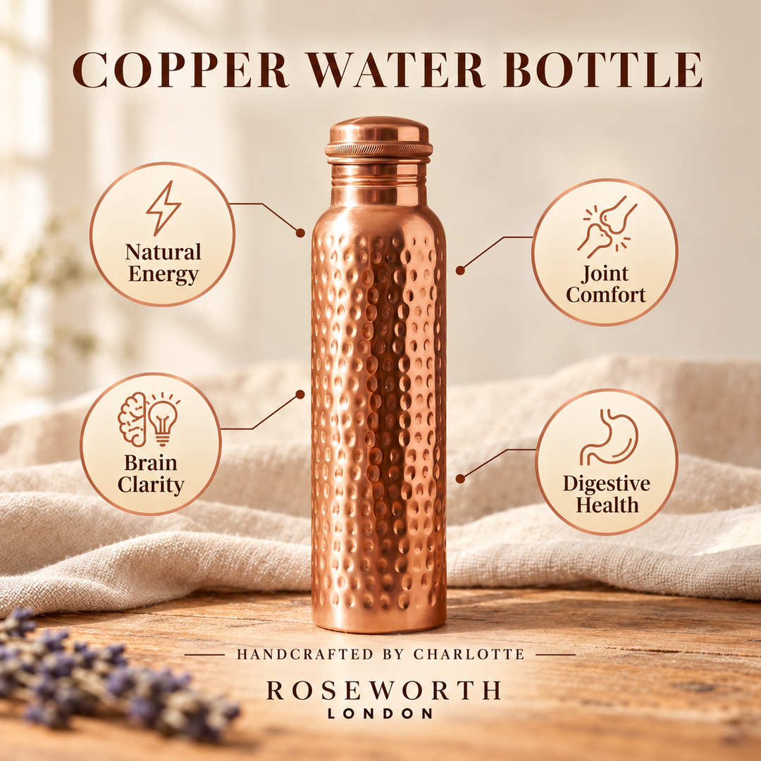 Roseworth London Copper Water Bottle — Energy