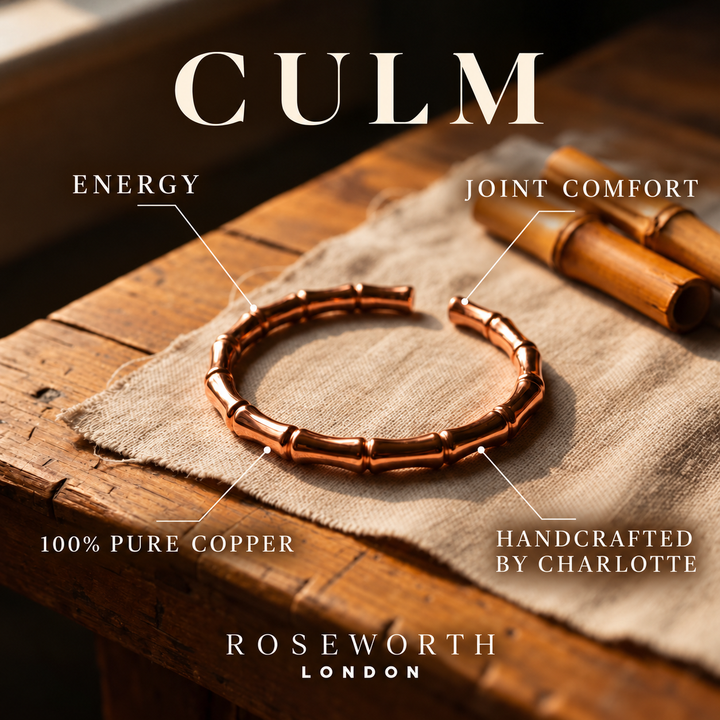 Culm Copper Bracelet — JOINT COMFORT — Handcrafted by Charlotte
