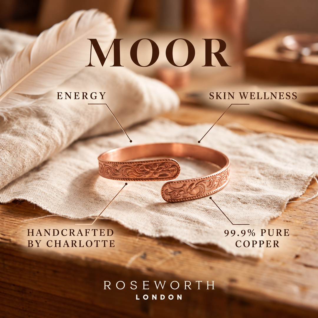Moor Copper Bracelet — SKIN WELLNESS — Handcrafted by Charlotte