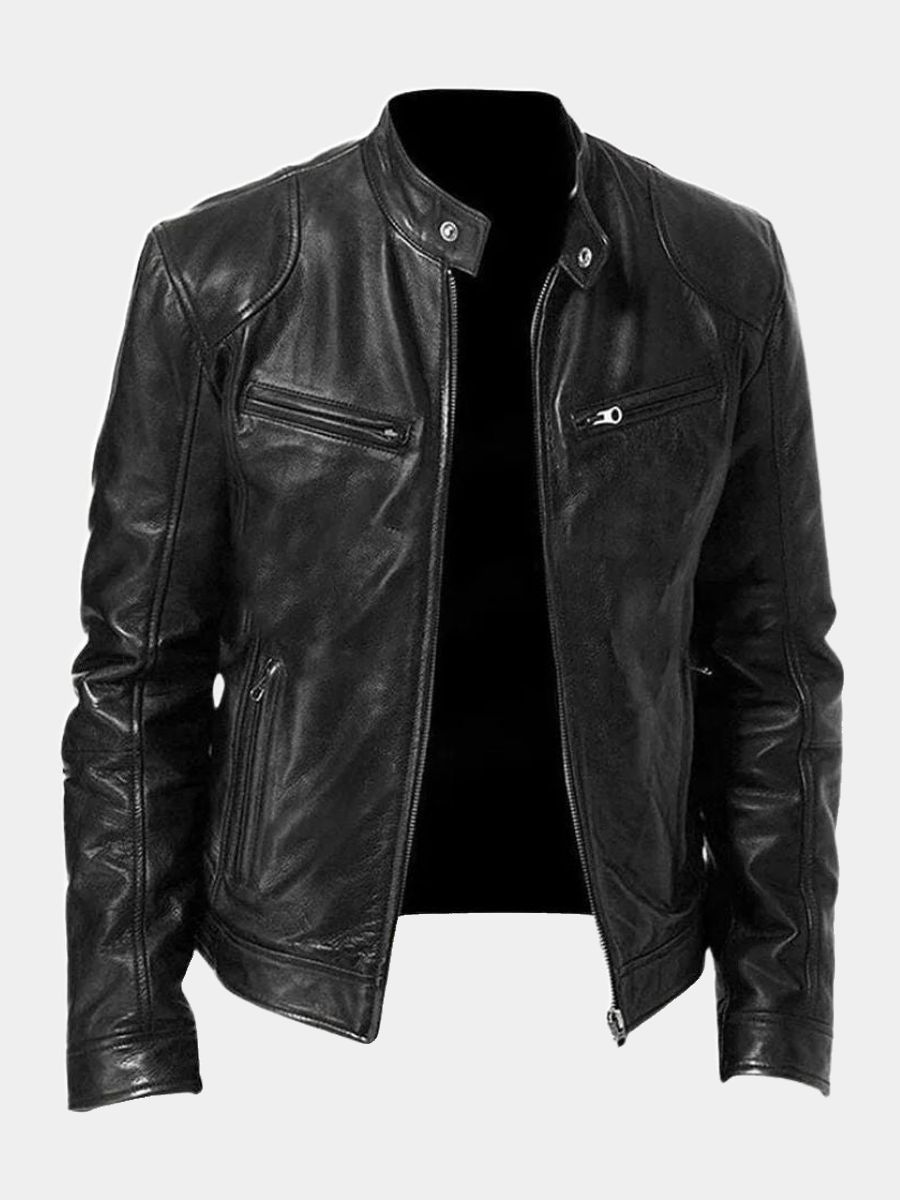 Roussel Paris Leather-Look Jacket