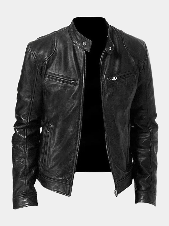 Roussel Paris Leather-Look Jacket