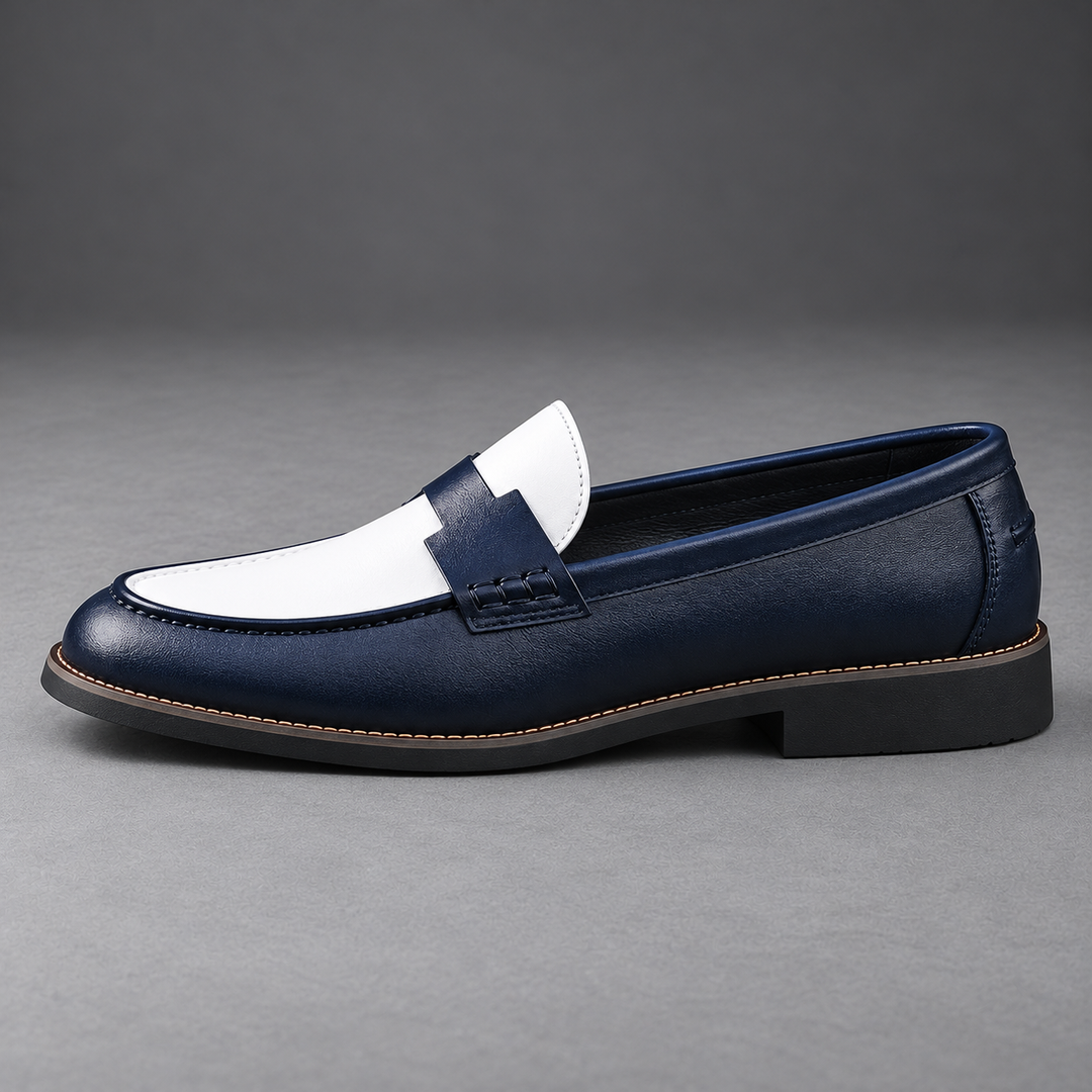 Men’s Two-Tone Comfort Loafers