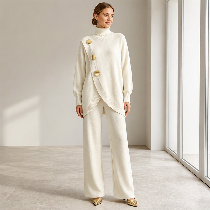 Noa High-Neck Knit Co-ord Set
