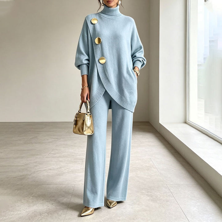 Noa High-Neck Knit Co-ord Set