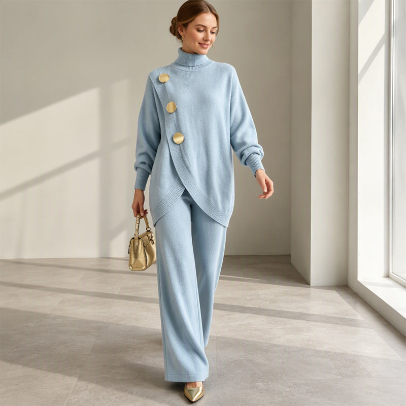 Noa High-Neck Knit Co-ord Set
