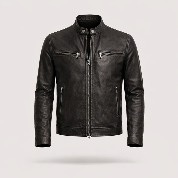 Martin Classic Leather Biker Jacket