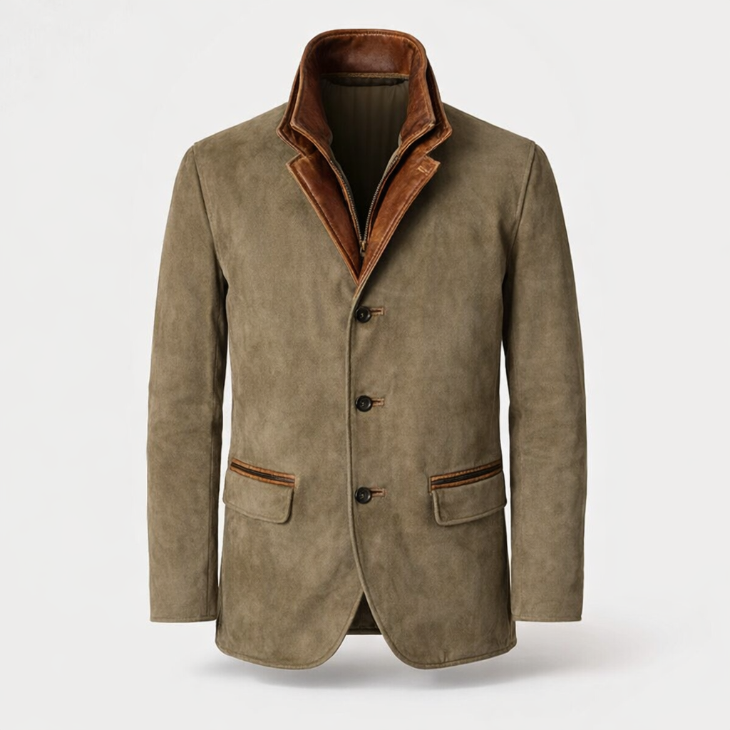 Rafael Suede Blazer Jacket