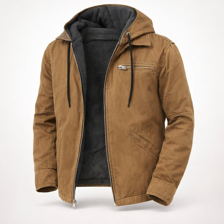 Jorge Hooded Cotton Field Jacket