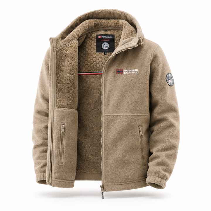 Andres Fleece-Lined Hooded Jacket