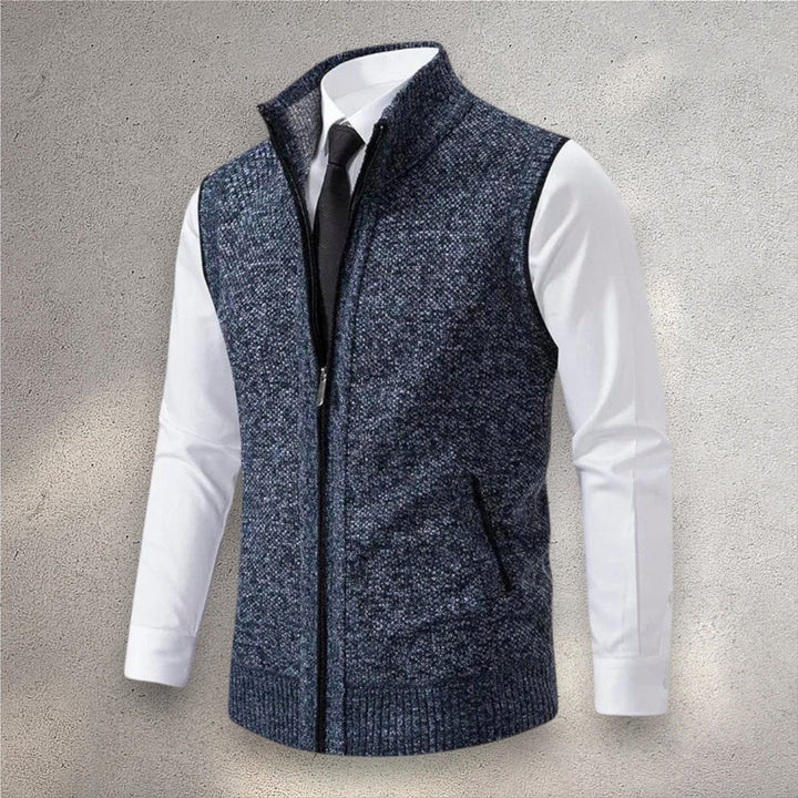 Levi Wool-Blend Zip Gilet