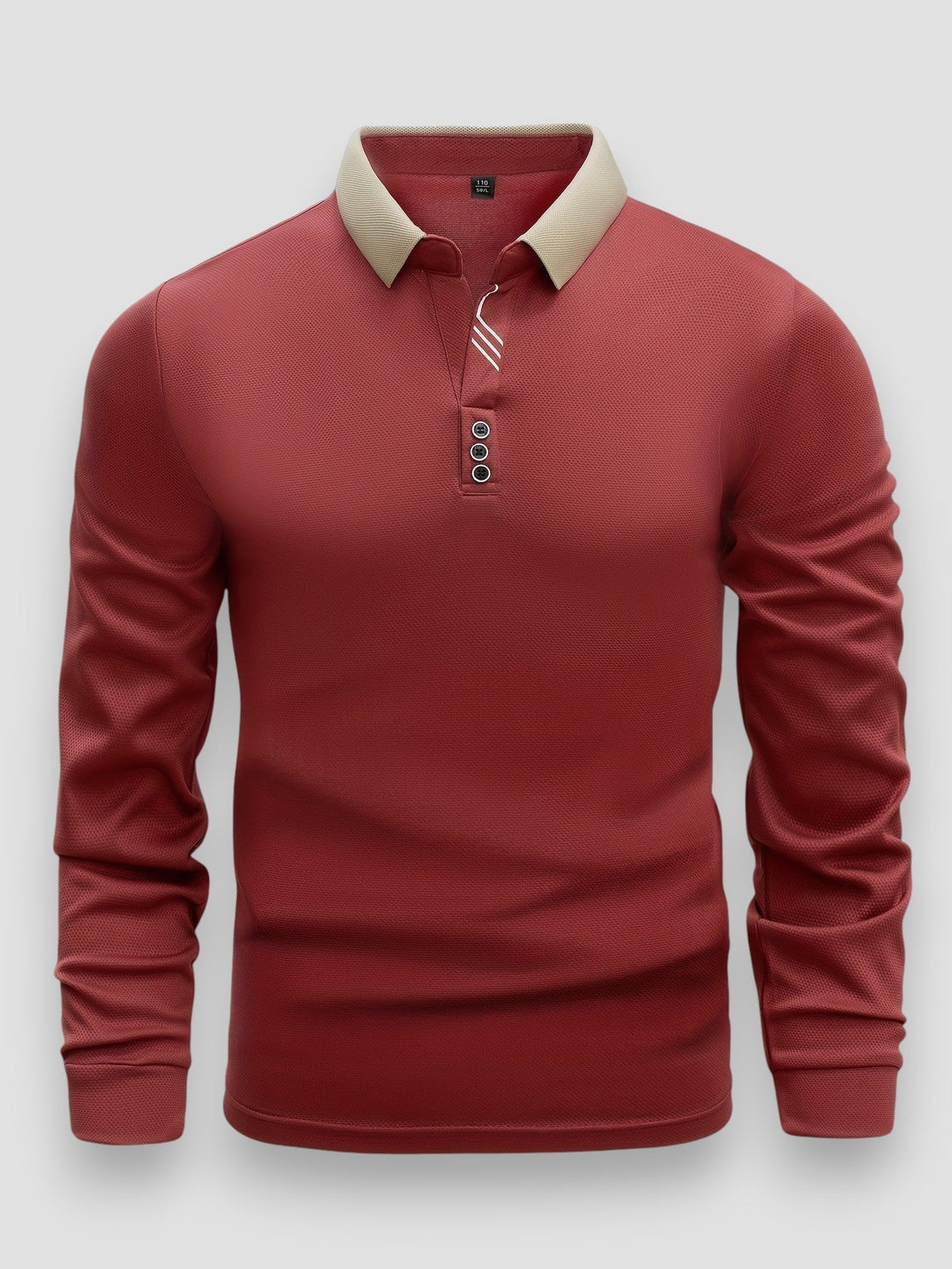 Garrett | Refined Long-Sleeve Polo